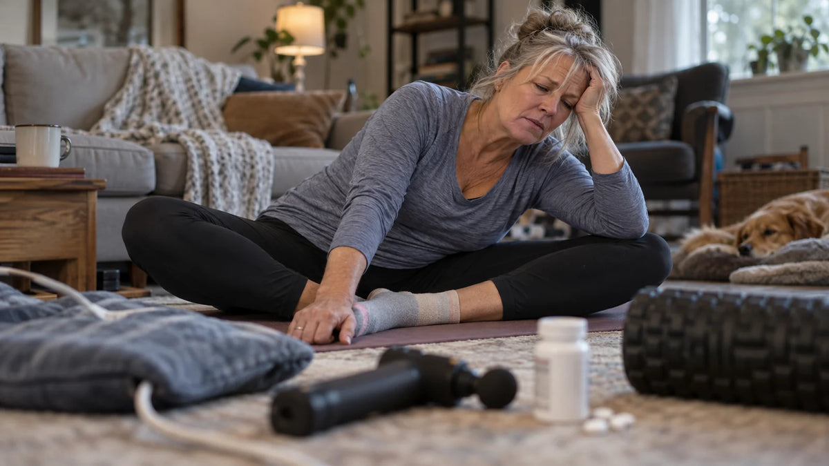 Coussin chauffant, pistolet de massage, rouleau et pilules : tout ce qu'on a déjà essayé pour la hanche