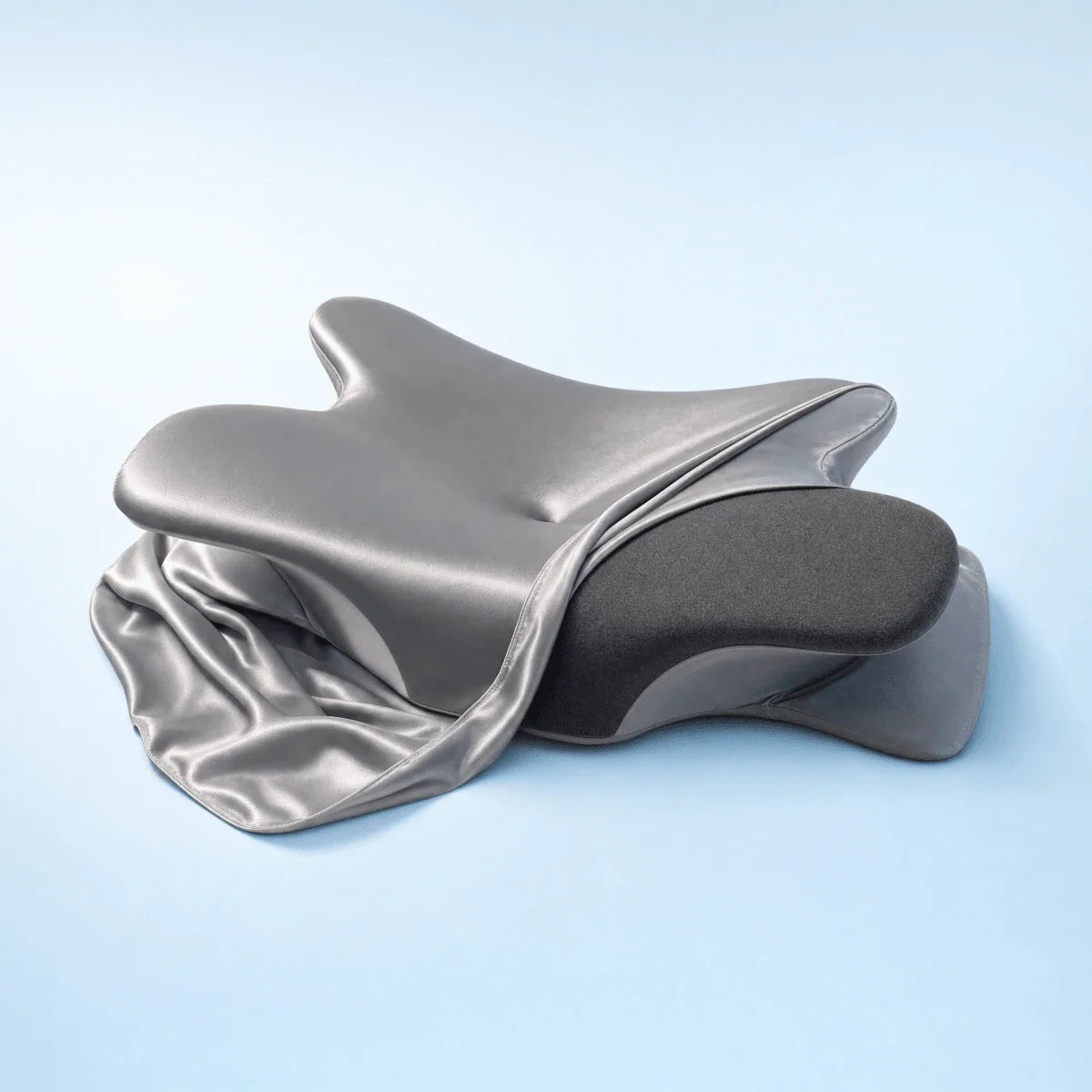 Taie Satin Platine