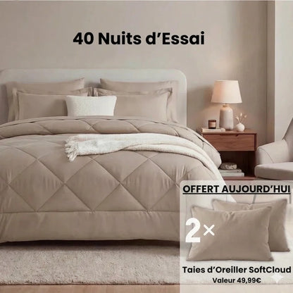Verudia DreamWrap® — La Couette Qu'on Lave Comme un Drap