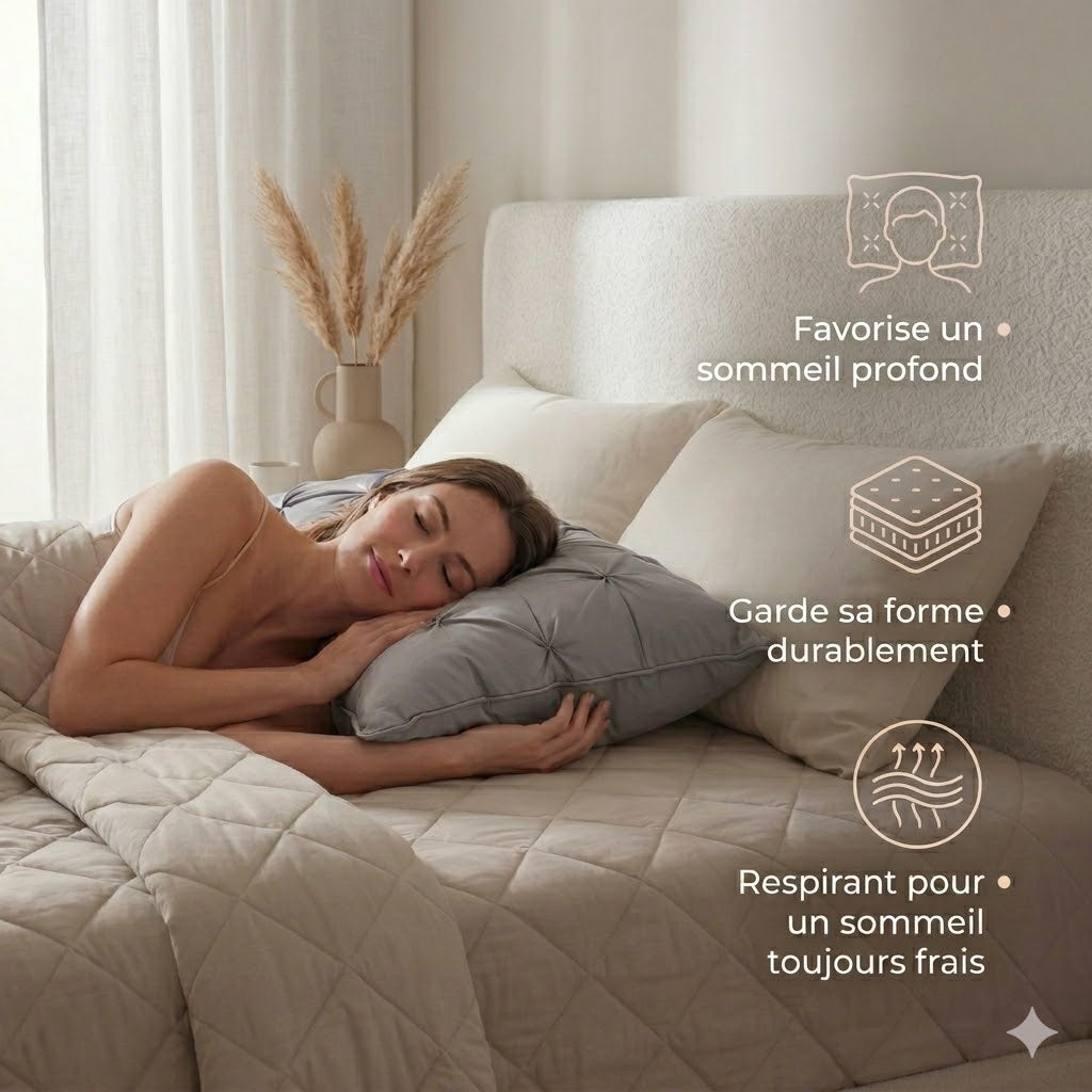 SoftCloud® by Verudia — Oreiller Premium Hypoallergénique