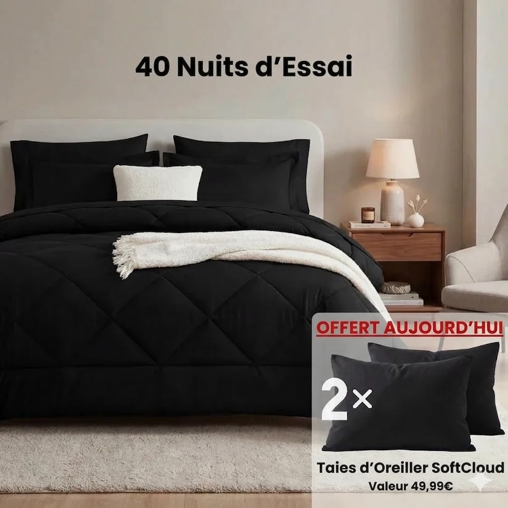 Verudia DreamWrap® — La Couette Qu'on Lave Comme un Drap