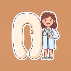 Illustration d'une professionnelle de la santé souriante