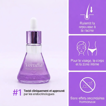 Verudia — Sérum ralentisseur de repousse