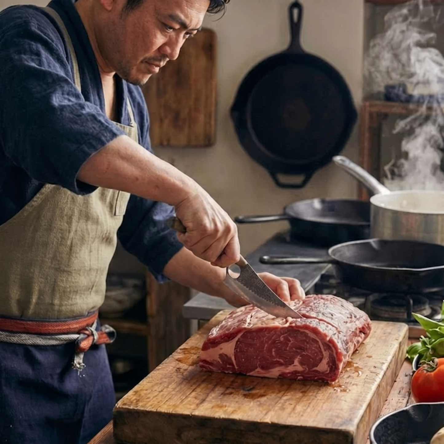 Verudia – Couteau de Chef Japonais Tsuchime
