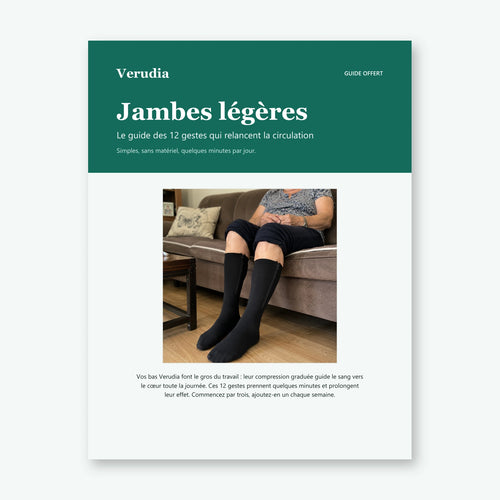 Jambes légères : le guide des 12 gestes