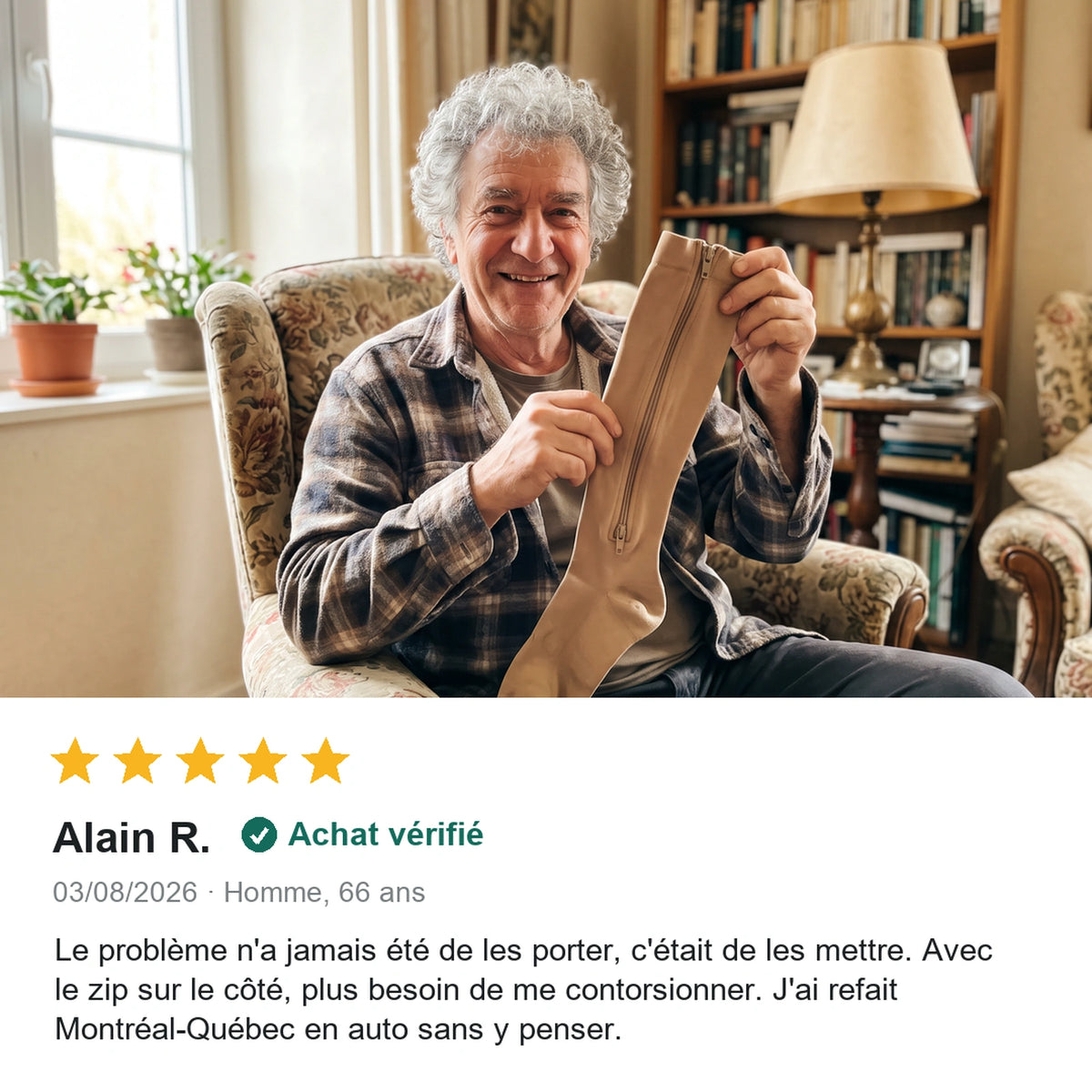 Avis d'Alain R., 66 ans