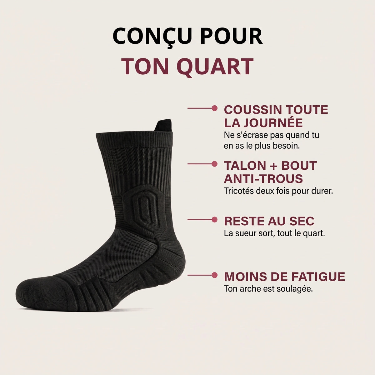 Conçu pour ton quart