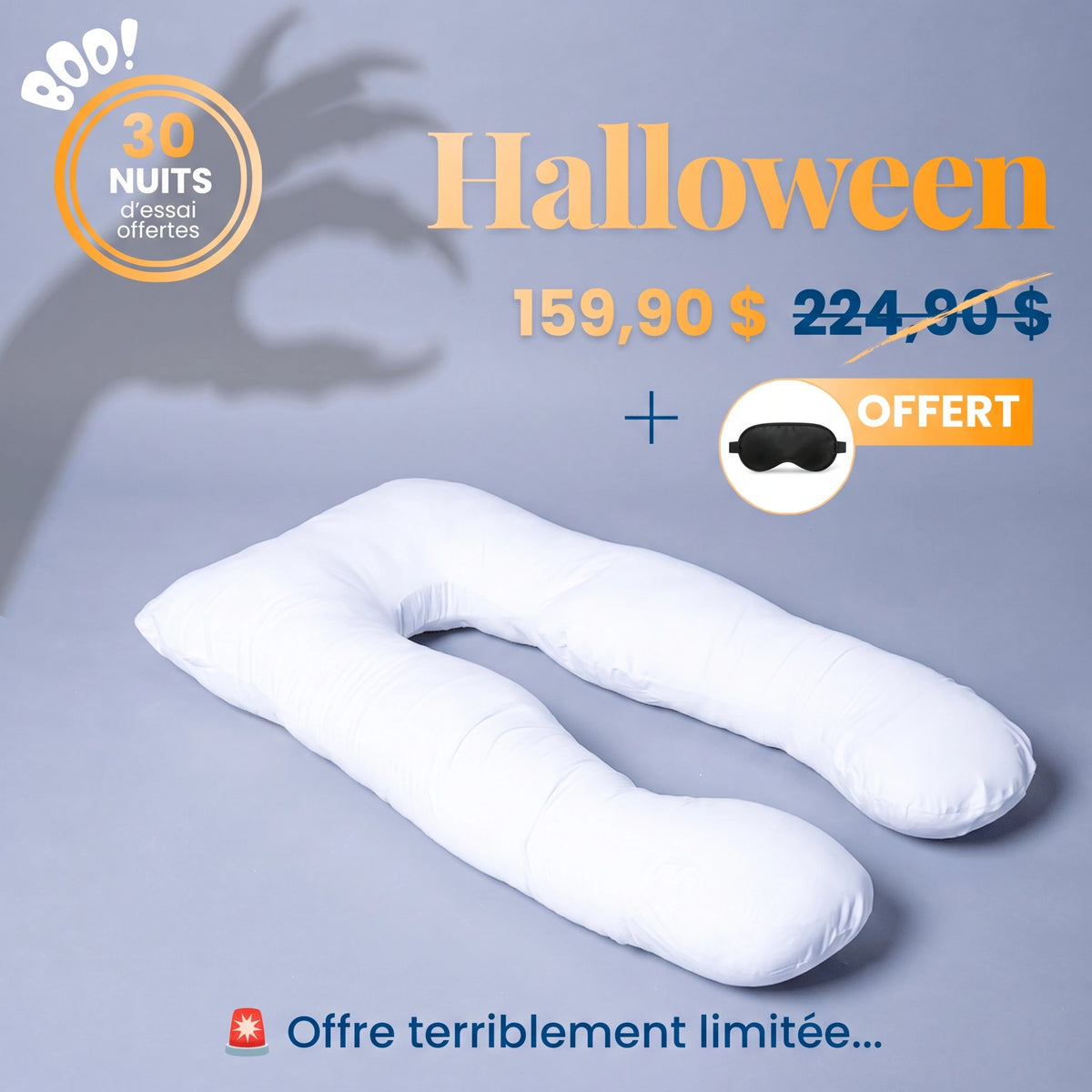 Coussin ergonomique en U Verudia