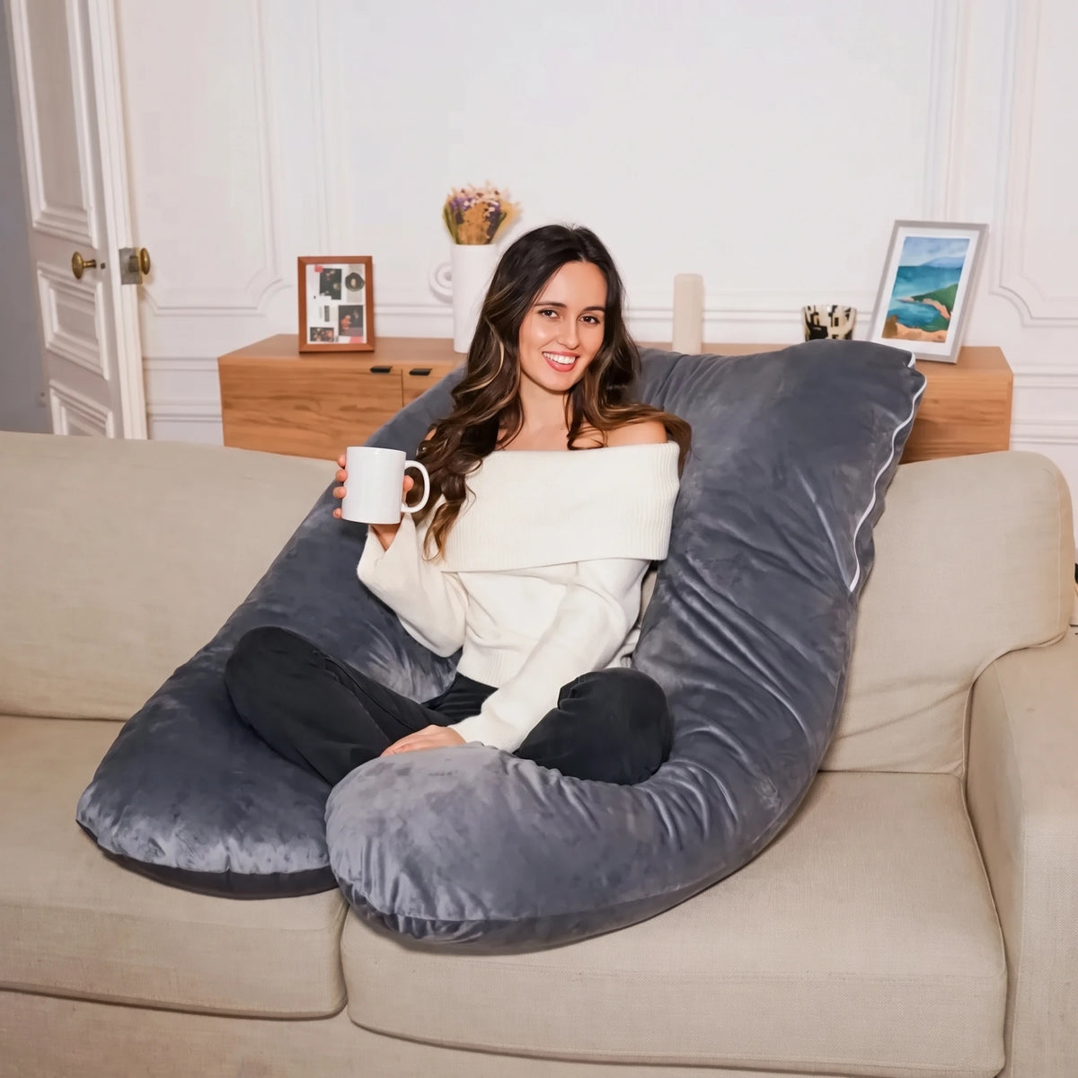 Coussin ergonomique en U Verudia