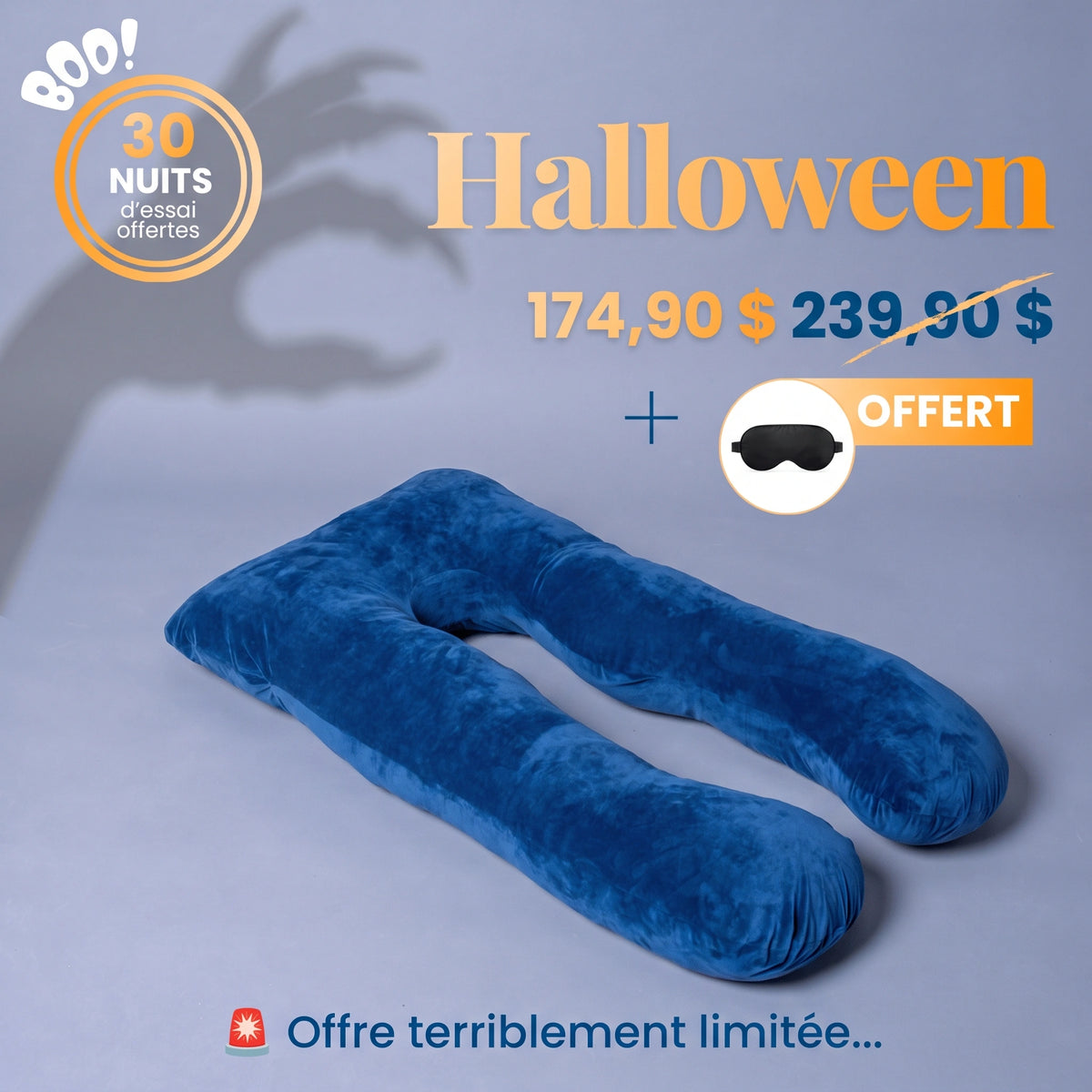 Coussin ergonomique en U Verudia