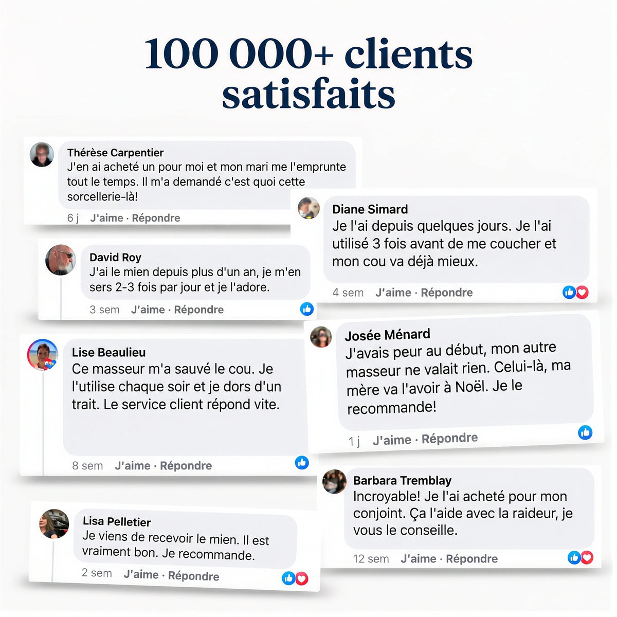 100 000+ clients satisfaits