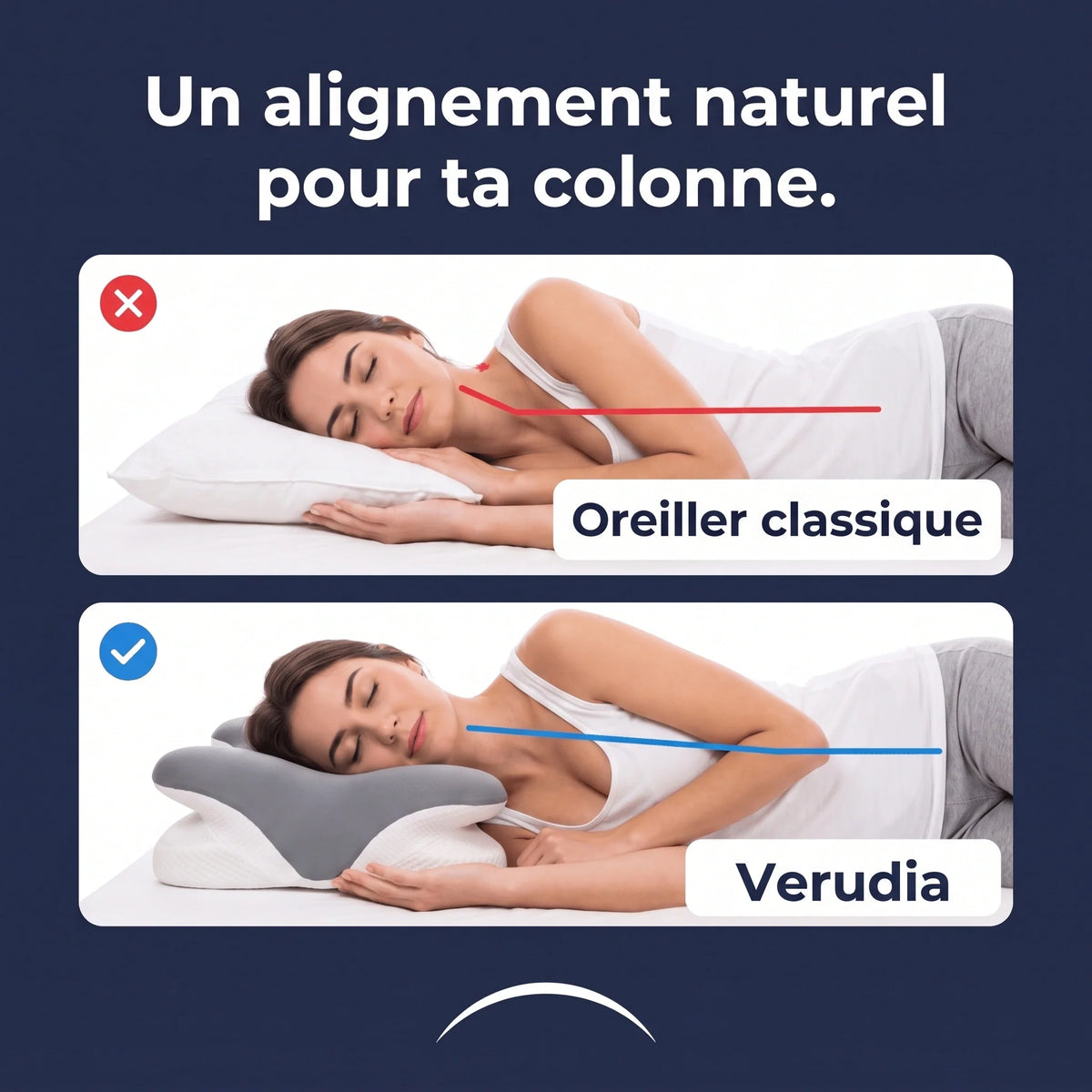 Un alignement naturel pour ta colonne
